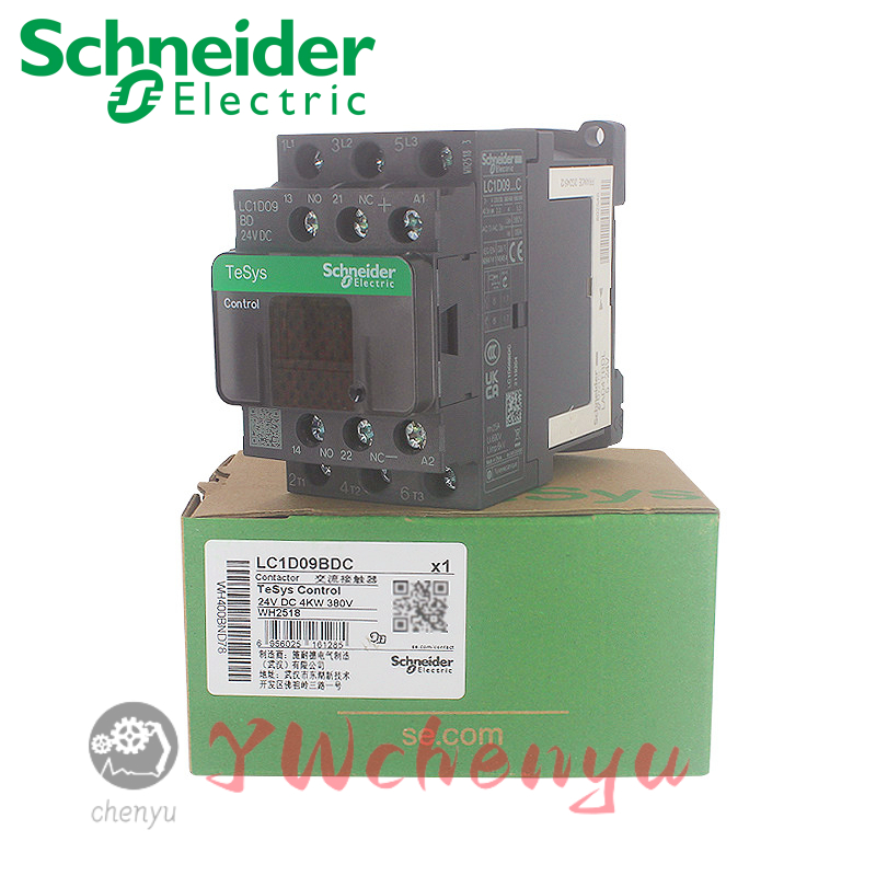 Schneider DC Contactor LC1D09BD LC1D12 LC1D18BD LC1D25BD FDC MDC BDC Thương Hiệu Mới