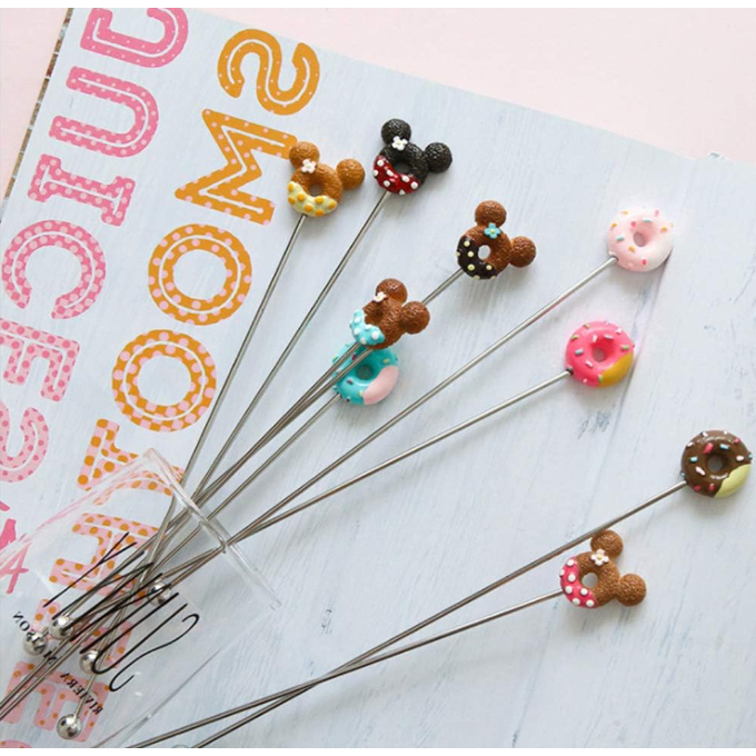 Thanh khuấy bằng thép không gỉ 304 Máy trộn cocktail Cà phê, Dụng cụ thanh nước trái cây Cà phê cock