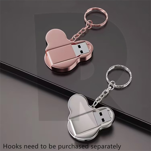 Kim Loại Hình Đầu Mickey Thẻ Nhớ 1GB 2GB 4GB 8GB 16GB 32GB 64GB 128GB 2TB Ổ Cắm Bút Sáng Tạo Tùy Chỉ