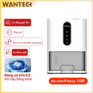WANTECH Máy hút ẩm, máy hút ẩm phòng Công suất hút ẩm: 750mL/ngày, Bình chứa lớn 2.5L,  H6 Pro