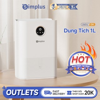 Simplus Máy Hút Ẩm Độ ẩm ổn định thông minh Chống ẩm Tiết kiệm năng lượngPhù hợp cho văn phòng và phòng ngủ CUSH004 -Bảo Hành 12 Tháng