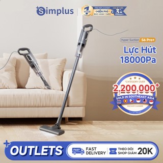 Simplus Máy Hút Bụi Công Suất 500W Lực Hút 18000Pa XCQH011 - Bảo Hành 12 Tháng