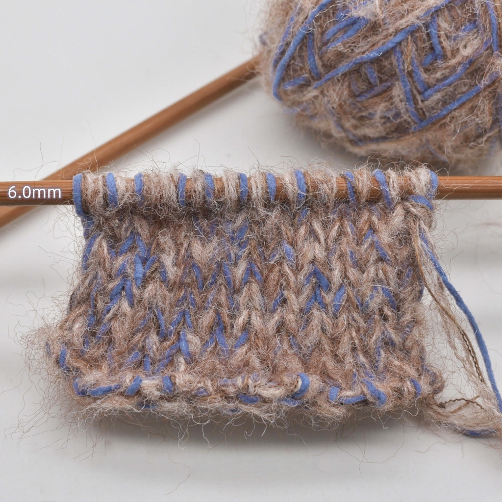 Len Bông Xù Phong cách Hàn Quốc Unisex Len Mohair Đan Len Sợi To Cuộn Len Móc Len Sợi Dệt nâu màu xa