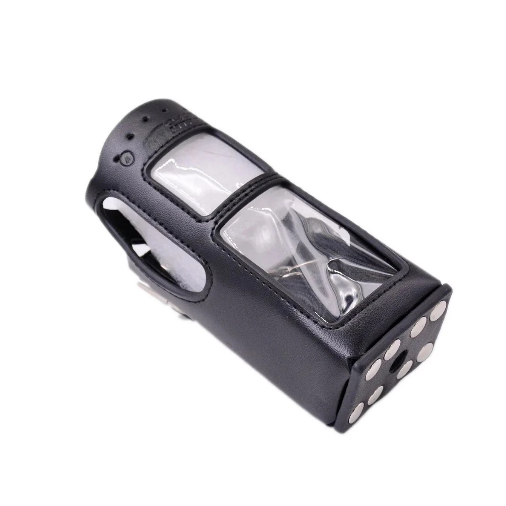 Bao da cứng đựng bao da cho Motorola MTH600 MTH650 MTH800 MTH850 MTP850 Radio Belt & Ngực Mountable 