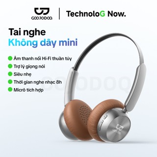 Tai nghe GOOJODOQ Kết nối Bluetooth 5.3 không dây Điều khiển trực giác và Trợ lý giọng nói Trọng lượng xấp xỉ 92g