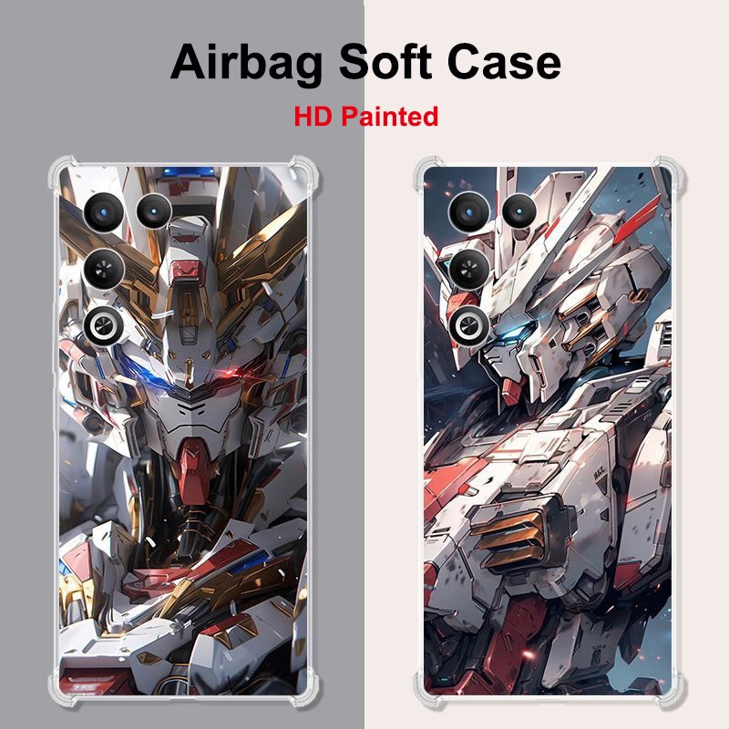 Dành Cho Nubia Red Magic 11 Air Phone Case Cho Red Magic 11Air Trong Suốt TPU Bốn Góc Chống Rơi Sili