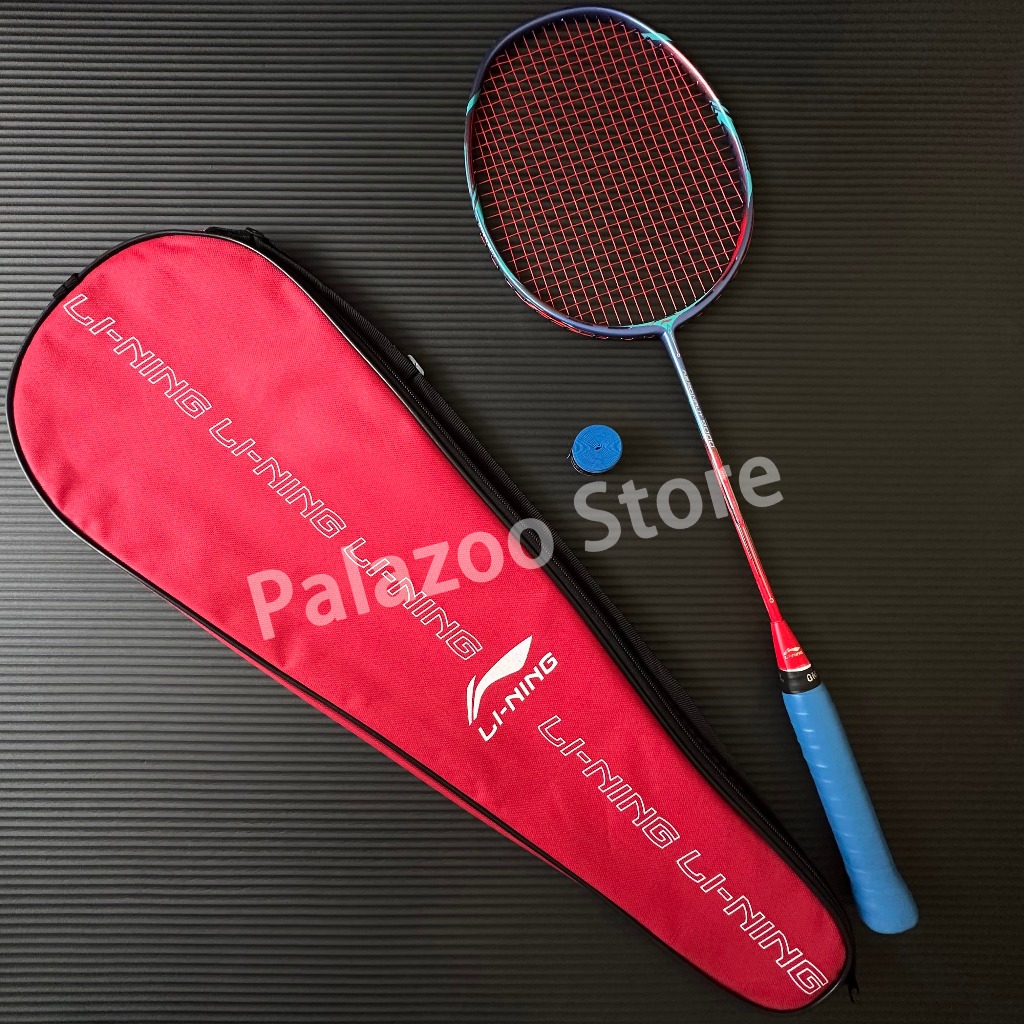 【Ready Stock】Li Ning AERONAUT 9000C Vợt cầu lông carbon đầy đủ đặc biệt cho cuộc thi Zheng Si Wei 4U