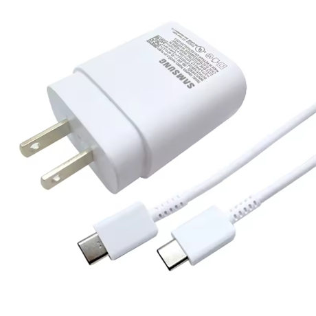 Samsung 25W US Cắm Siêu Nhanh USB-C Sạc PD Tường Bộ Chuyển Đổi Nguồn Điện Cho Galaxy S24 S23 S22 S21