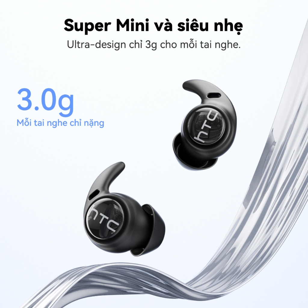 HTC NE76 Tai nghe dịch thuật AI Tai nghe Bluetooth 6.0 Dịch 134 ngôn ngữ Tai nghe hỗ trợ giấc ngủ Dịch thuật thời gian thực Khử tiếng ồn Chất lượng âm thanh HiFi độ nét cao Giảm tiếng ồn khi gọi điện Có micrô | BigBuy360 - bigbuy360.vn