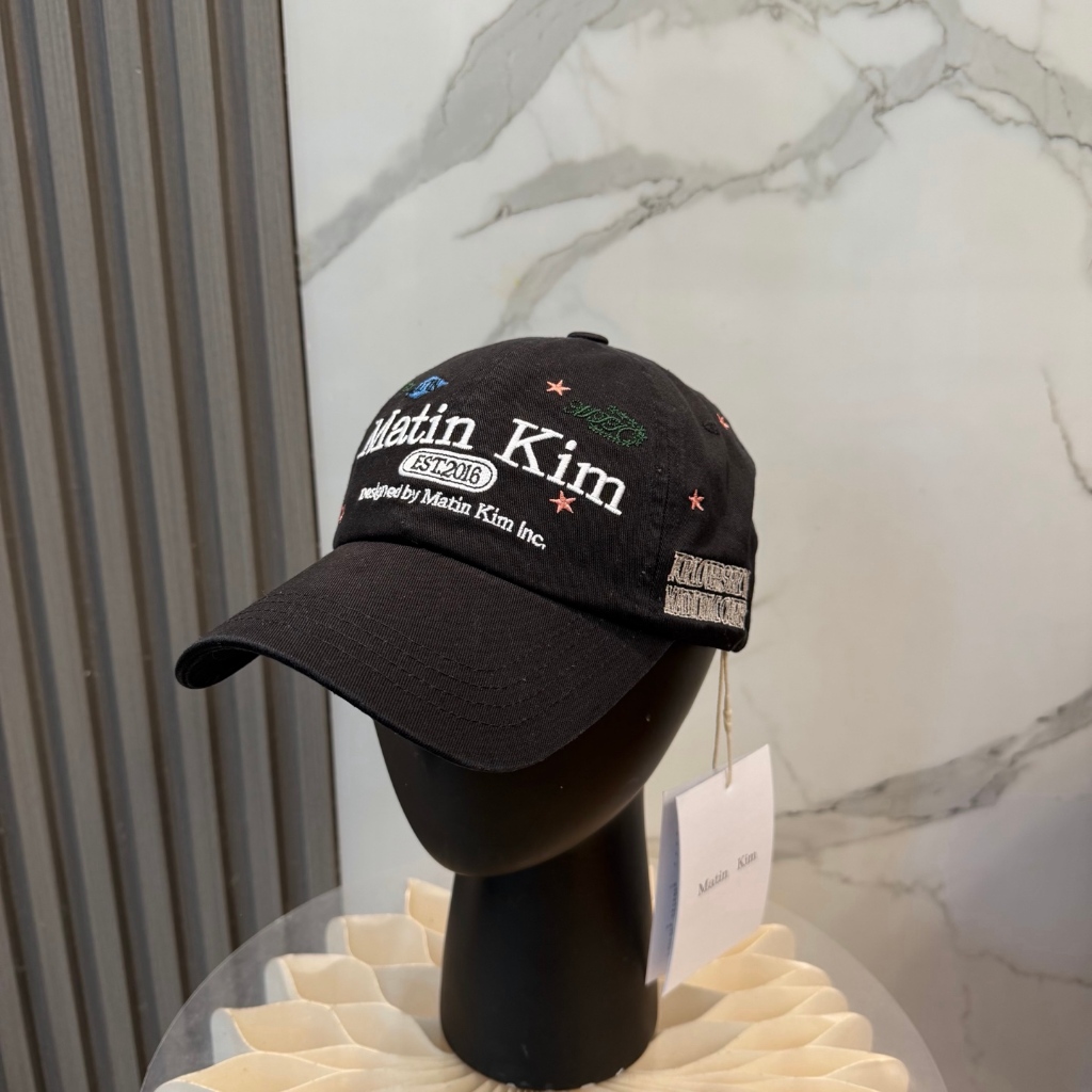Mũ bóng chày du lịch màu đen MATIN KIM