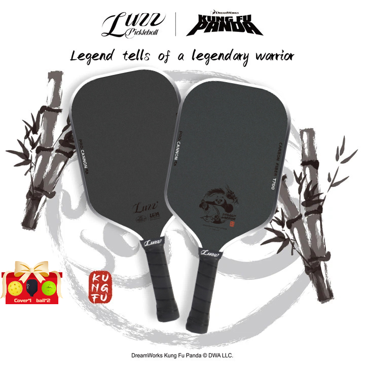 Luzz Pickleball Paddle Cannon T700 Carbon - Phù hợp cho người yêu Kung Fu Panda