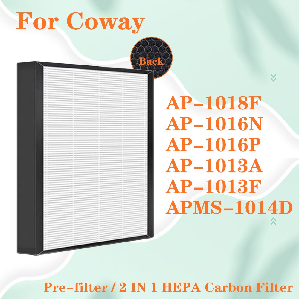 Dành Cho Máy Lọc Không Khí Coway Bộ Lọc HEPA Bộ Lọc Than Hoạt Tính Tổng Hợp AP-1018F AP-1016N AP-101