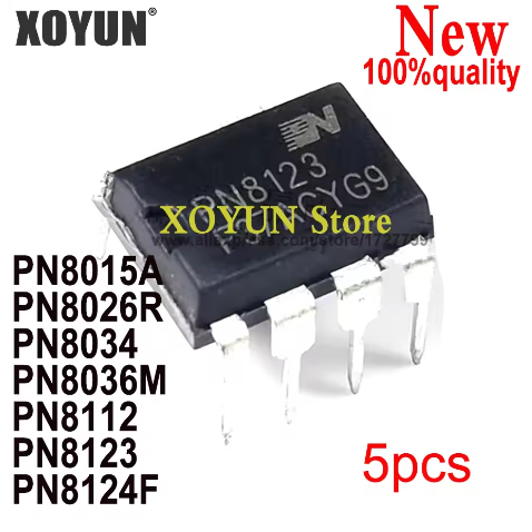 (5 chiếc) PN8015A PN8026R PN8034 PN8036M PN812 PN8123 PN8124F DIP Thương hiệu mới nguyên bản