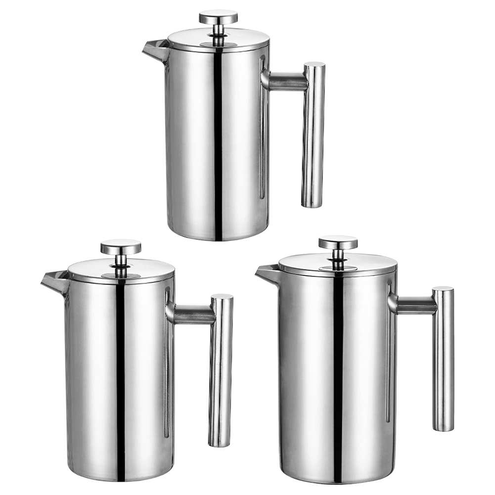 Máy pha cà phê ép Pháp bằng thép không gỉ