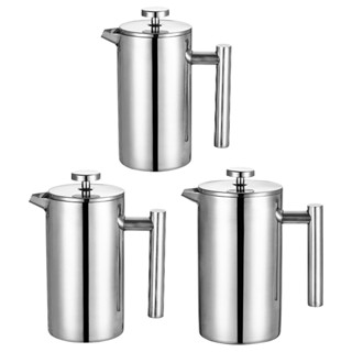 Máy pha cà phê ép Pháp bằng thép không gỉ