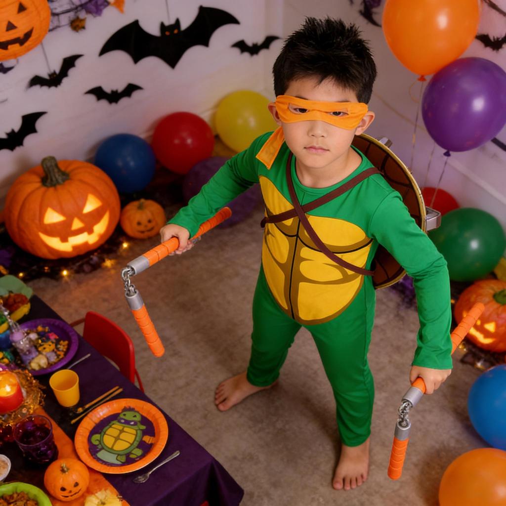 Teenage Mutant Ninja Turtles Ninja Turtles cosplay trang phục cơ bắp