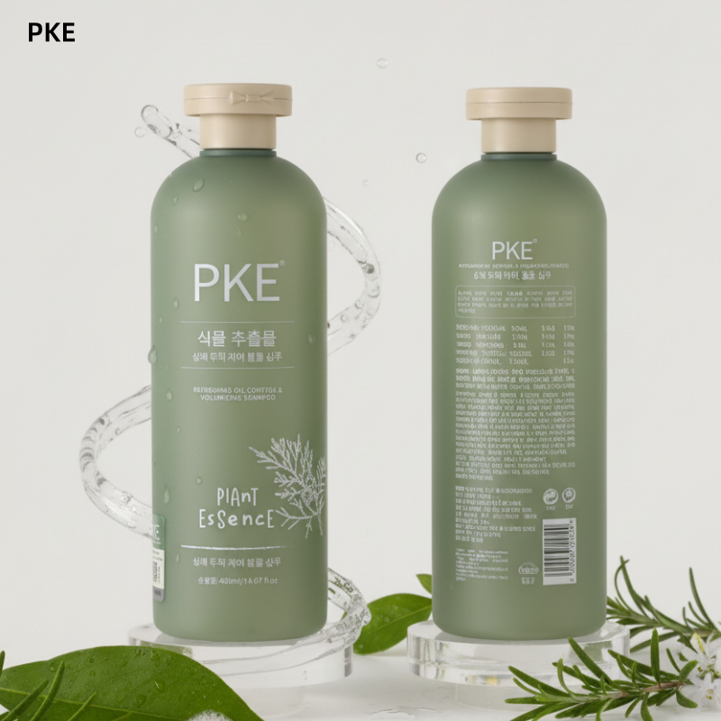 OUAU PKE PKER Dầu Gội Kiểm Soát Dầu Nhẹ Mạnh Mẽ Kiểm Soát Dầu Lông Tơ Dầu Gội Chính Hãng 400ml Dung 