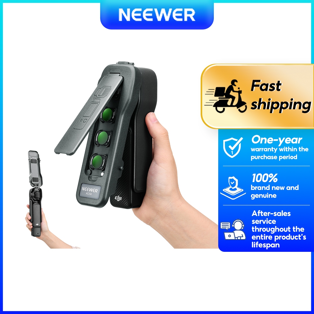 Vỏ bảo vệ NEEWER AC050 DJI Pocket 3 có bộ lọc và hấp thụ từ tính
