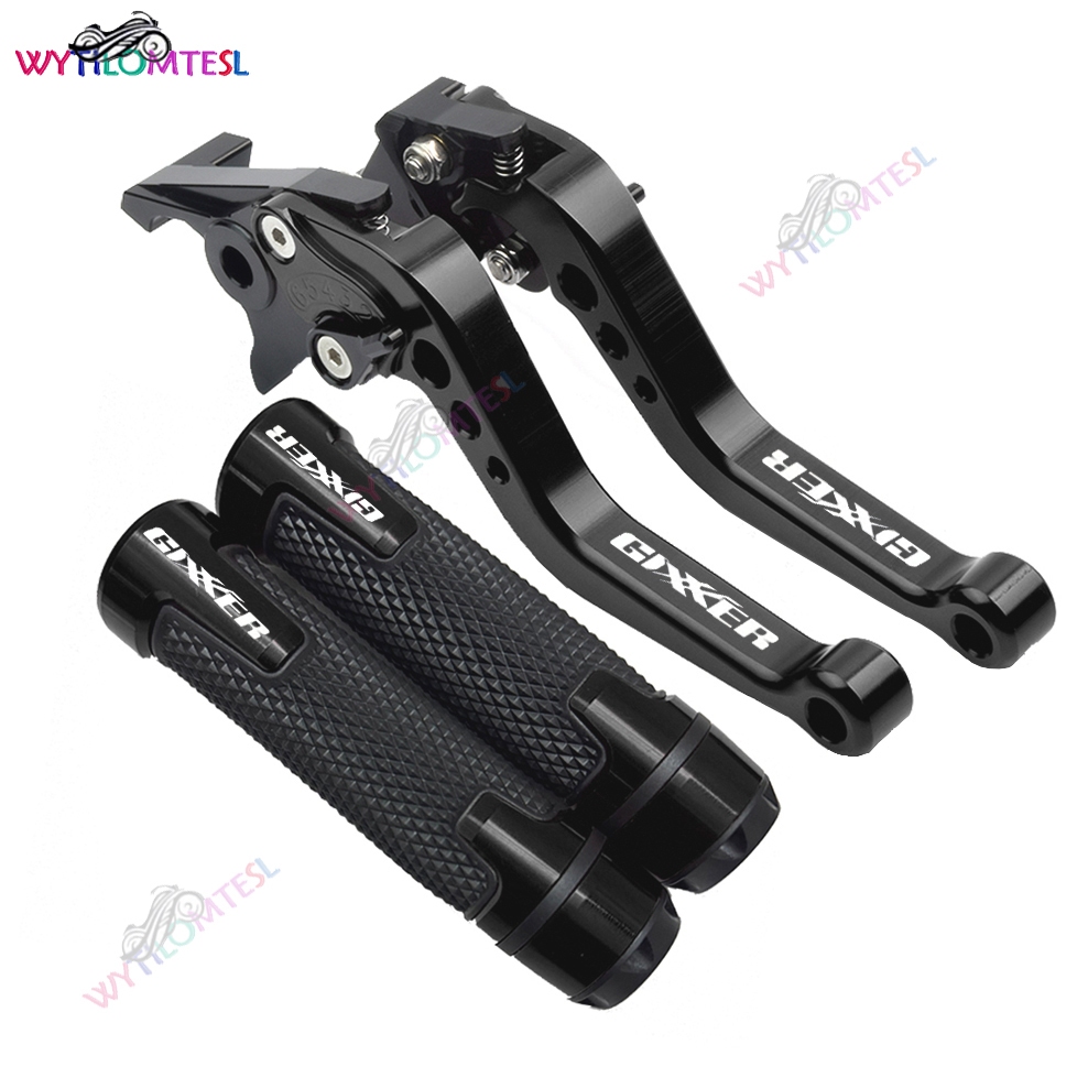 CNC Nhôm Phanh Ly Hợp Đòn Bẩy Cho Suzuki Gixxer 150 / 155 GIXXER 150 Fi Tay Cầm Tay Có Đầu