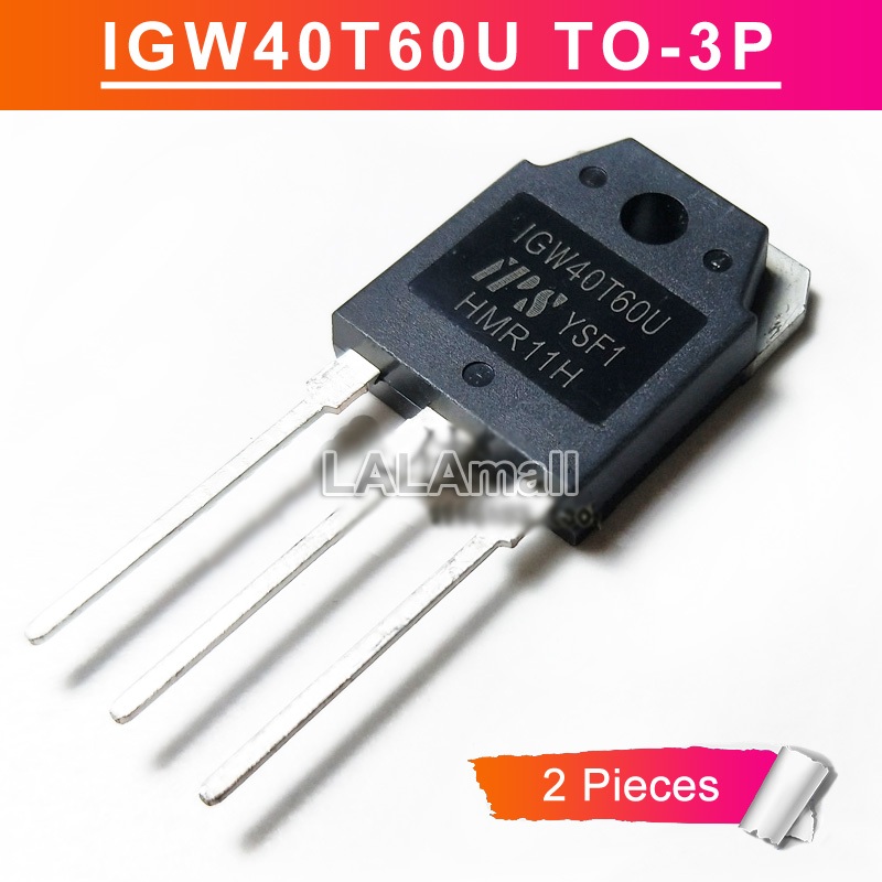 2 Chiếc IGW40T60U TO-3P 40A / 600V IGBT Transistor Mới Chính Hãng