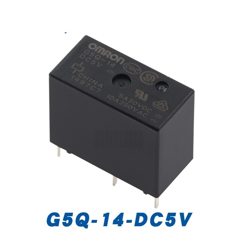 Rơle G5Q-14 DC5V 12V 24V 5 Chân 10A Một Mở Một Đóng