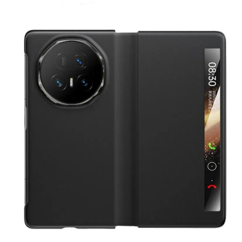 Mới Honor Magic V5 V3 5G Smart View Flip Cover Tự Động Đánh Thức Ngủ Da Bảo Vệ Dành Cho Honor Magic 