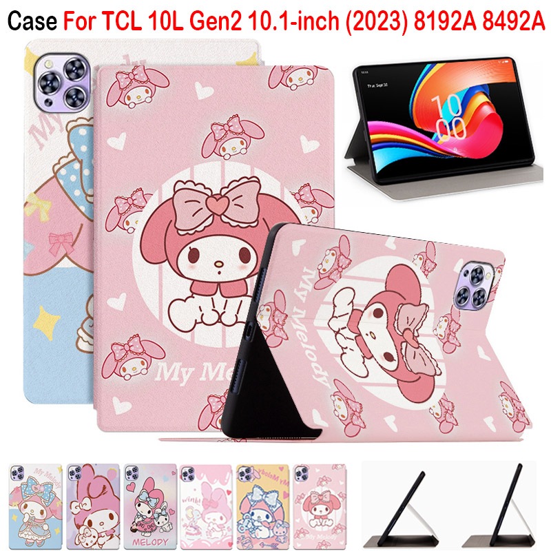 Dành Cho TCL 10L Gen2 10.1-inch (2023) 8192A 8492A Vỏ Hoạt Hình Dễ Thương Thời Trang TCL 10L Gen2 10