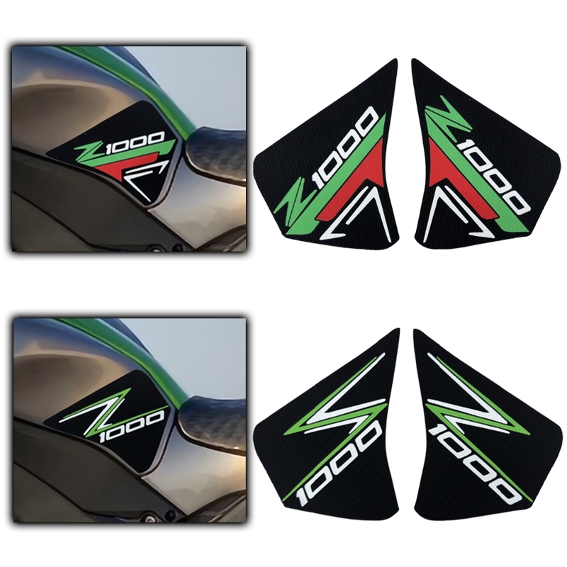 Dành Cho Kawasaki Z1000 2007-2013 Z1000 2014-2020 Xe Máy Bình Nhiên Liệu Bên Miếng Dán Chống Thấm Nư