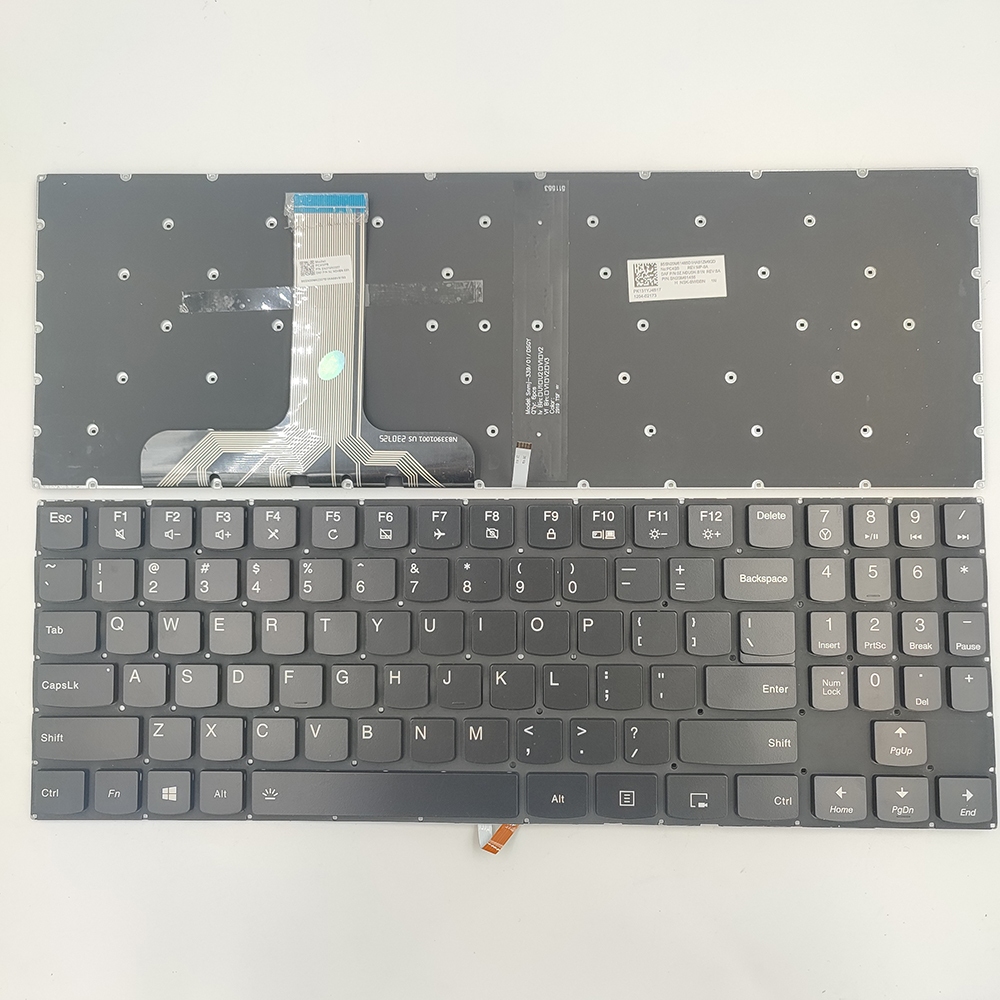 Bàn phím máy tính xách tay Bố trí Mỹ cho Lenovo Legion Y520 Y520-15IKBA Y520-15IKBN Y520-15IKBM khôn