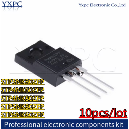 5 CÁI STP3NK80ZFP STP4NK60ZFP STP4NK80ZFP STP5NK80ZFP STP6NK60ZFP P3NK80ZFP P4NK60ZFP P4NK80ZFP P5NK