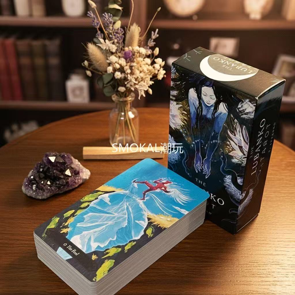 Hàng sẵn có 10.3 * 6cm Lubanko Tarot English Board Game Card Game Lubanko Tarot Lubanko Tarot Party 
