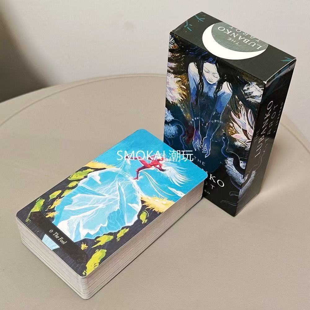 [Hàng có sẵn] 10.3 * 6cm Lubanko Tarot English Board Game Card Game Lubanko Tarot Lubanko Tarot Part