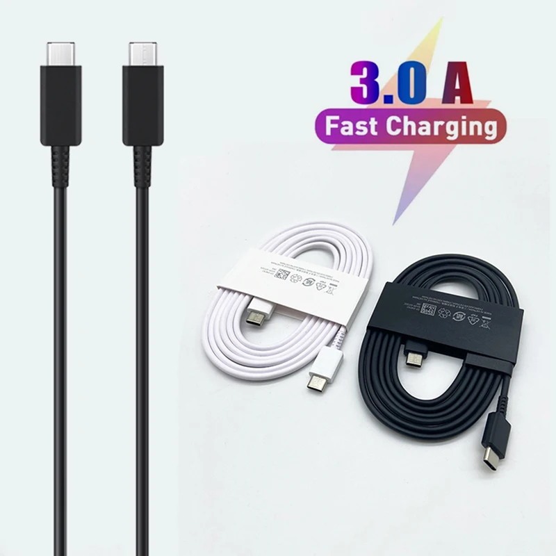 Cáp sạc Samsung 45W / 25W PD USB C sang Type C Data 3A Cáp USB cho Galaxy s25 S24 Ultra a56 a36