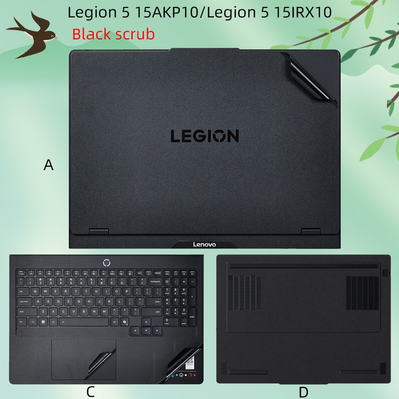 Thích hợp cho Vỏ máy tính xách tay Lenovo Legion 5 15IRX10 Phim bảo vệ Legion 5 15AKP10 Nhãn dán làm