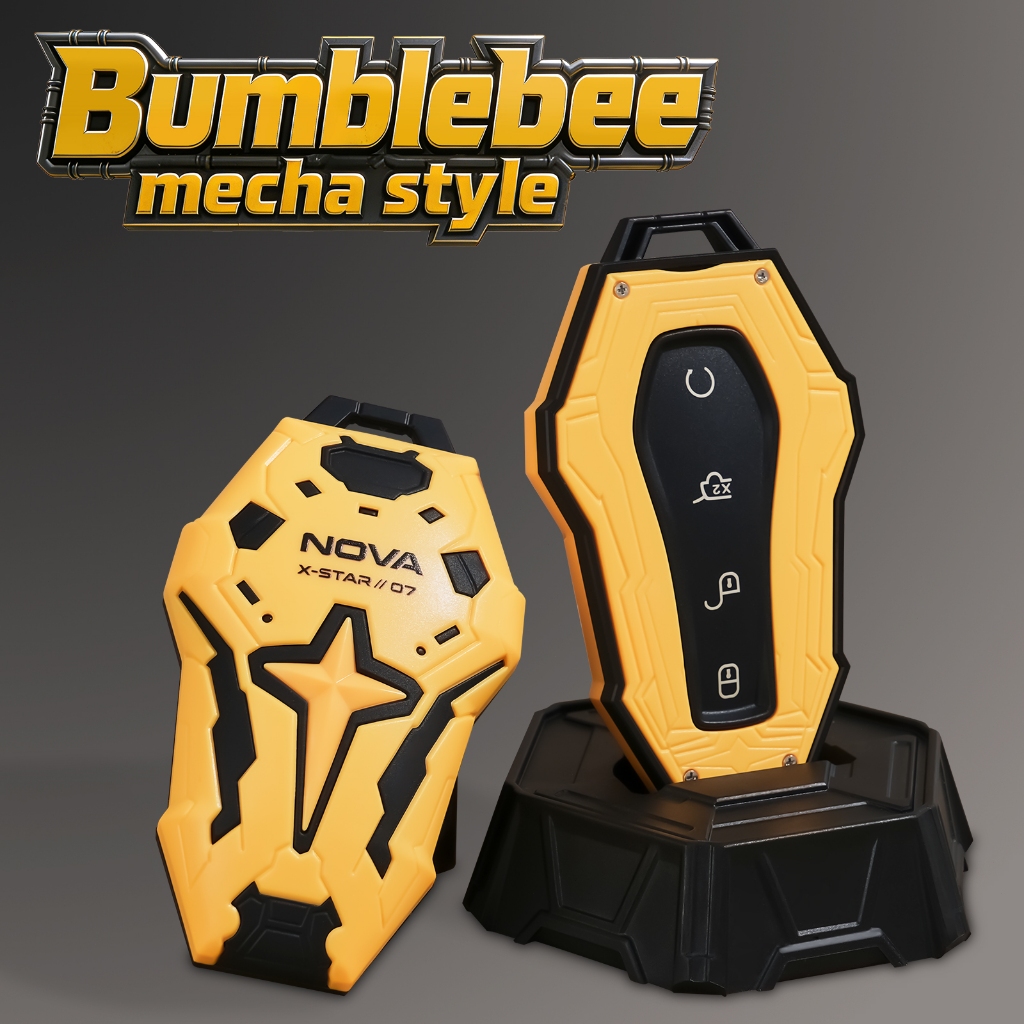 OFF WE GO Mecha Style / Áp dụng cho BYD Dolphin / Atto 3 / sealion 7 Key Case BYD Dolphin mini / M6 