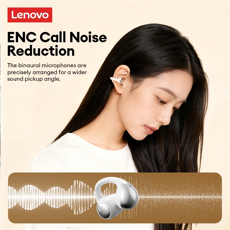 Tai nghe Bluetooth Lenovo RS109 Tai nghe không dây TWS có âm thanh nổi HiFi và chế độ trò chơi có độ trễ thấp | BigBuy360 - bigbuy360.vn