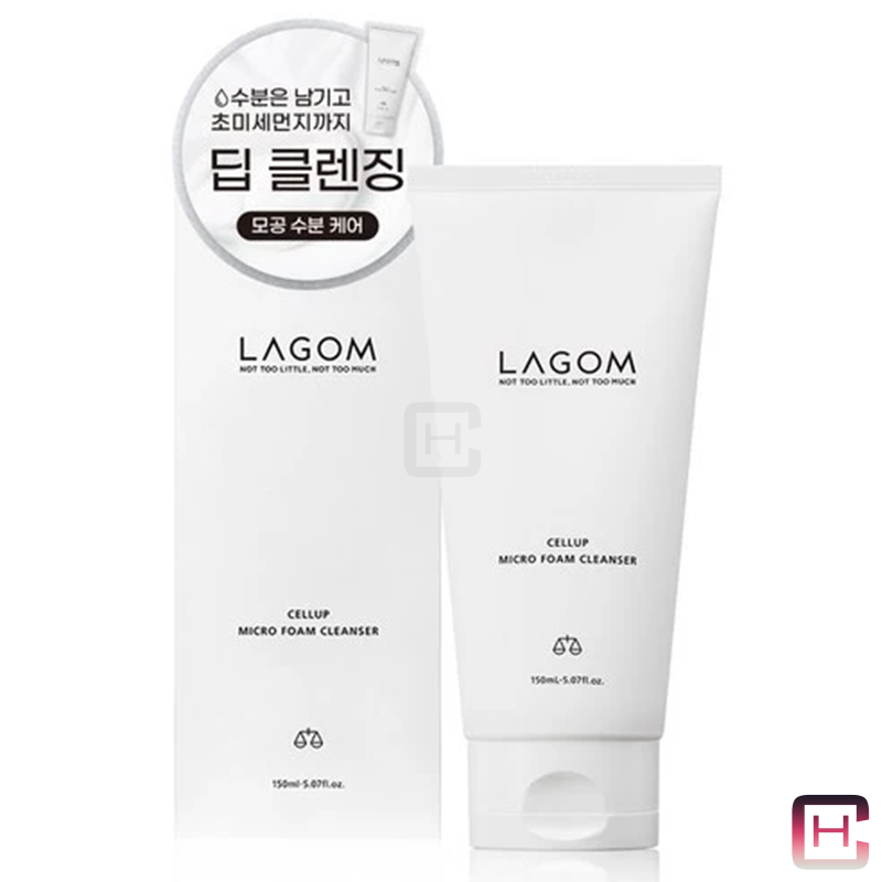 Sữa Rửa Mặt Micro Foam LAGOM Cellup 150ml Sữa Rửa Mặt Nhẹ Nhàng Hàng Ngày