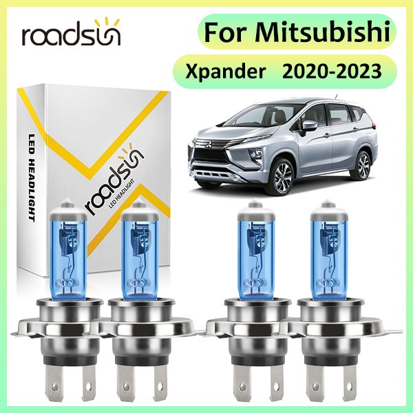 Phù Hợp Cho Mitsubishi Xpander 2020-2023 Bóng Đèn Pha Ô Tô Halogen Siêu Trắng Độ Sáng 800% 100W 6000
