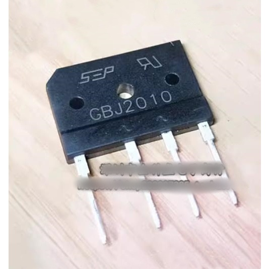 5 CÁI GBJ2010 ZIP-4 20A 1000V Bếp điện từ chỉnh lưu cầu ngăn xếp