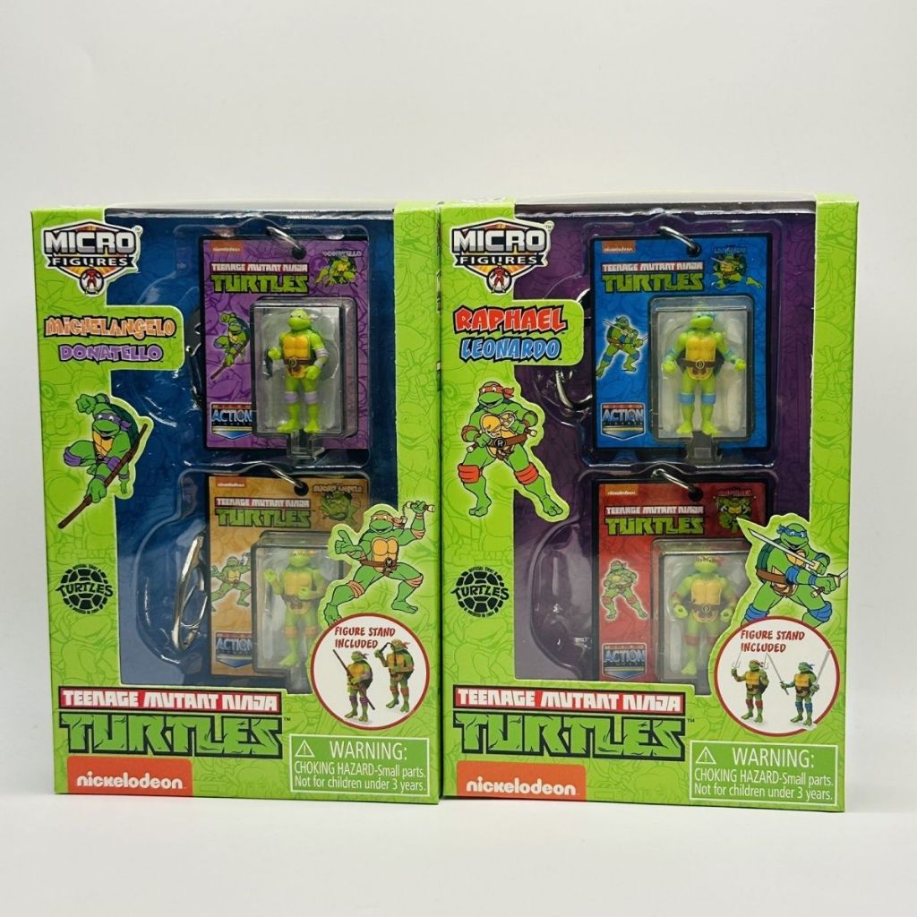 Thế Giới Nhỏ Nhất Thế Giới Mini Đồ Chơi Ninja Rùa Đồ Chơi Trọn Bộ Ninja Rùa Móc Khóa Hoạt Hình Anime