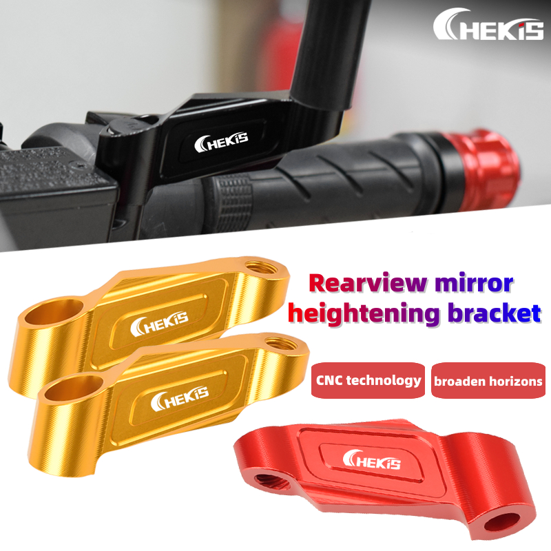 Chekis cho YAMAHA NVX155 AEROX155 V1 V2 V3 Gương chiếu hậu sửa đổi đế nâng cao phụ kiện trang trí NV