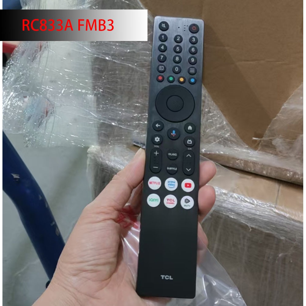 RC833A FMB3 TCL QLED TV 32S5K 32 Inch Google TV ĐIỀU KHIỂN TỪ XA