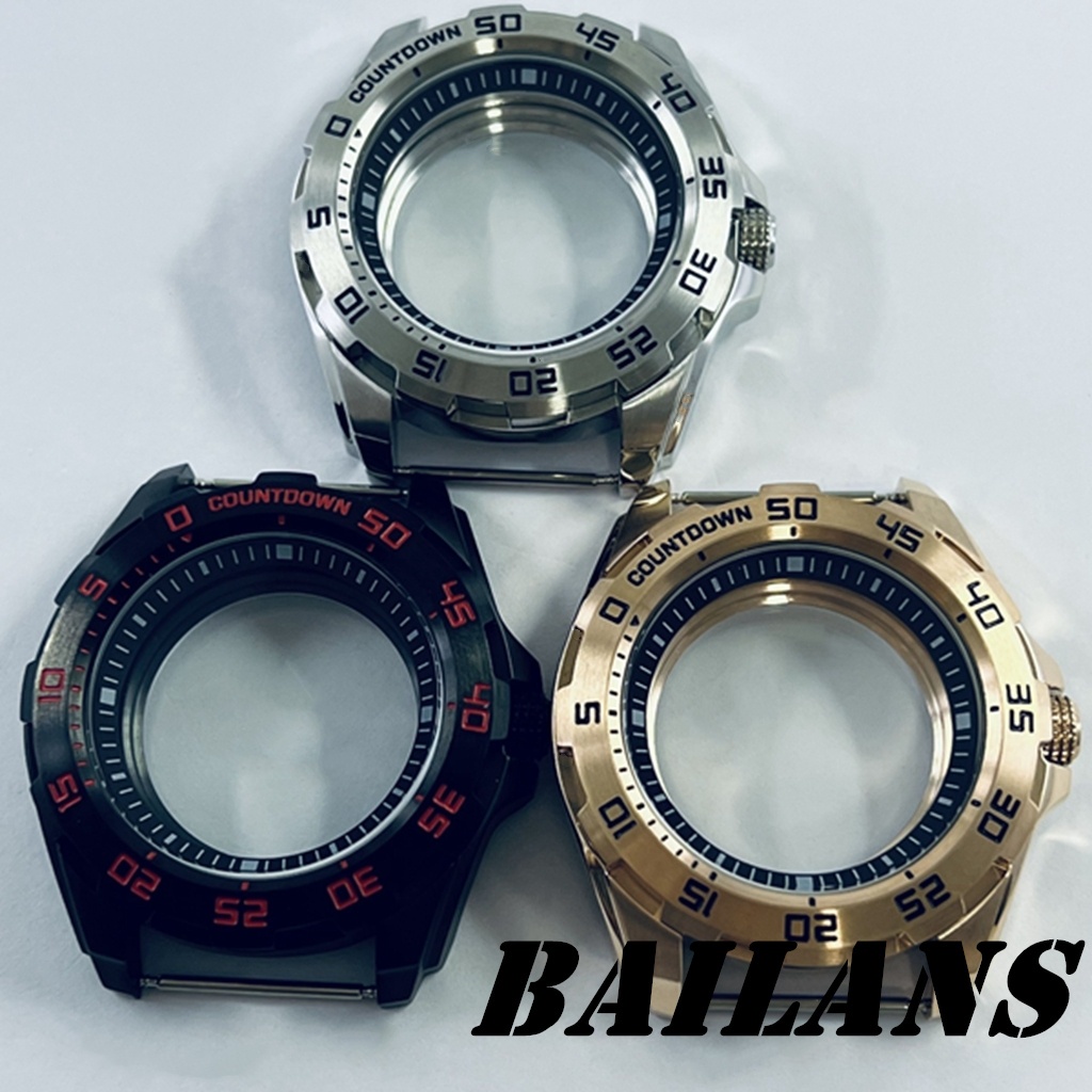 Hộp đựng đồng hồ 45mm NH35 NH36 NH34 NH38 NH70 NH72 Phiếu giảm giá bằng thép không gỉ rắn chống nước