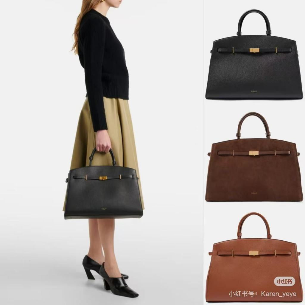 Túi Tote di động Demellier Dung tích lớn Túi xách phong cách mới Túi xách nữ