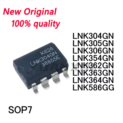 5 Chiếc Mới Chính Hãng LNK304GN LNK305GN LNK306GN LNK354GN LNK362GN LNK363GN LNK364GN LNK586GG SOP-7