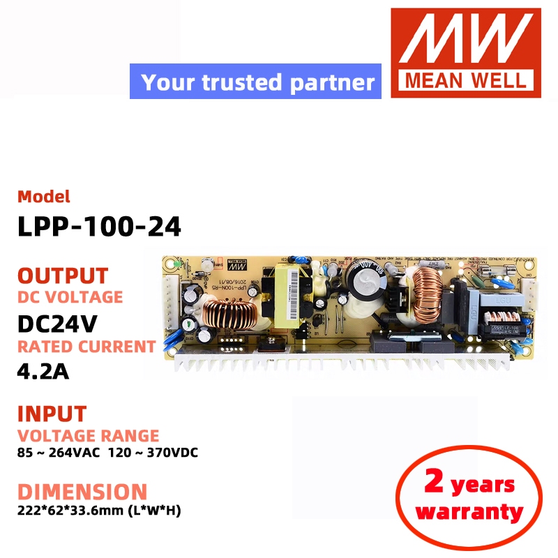 MEAN WELL LPP-100-24 LPP-100-12 LPP-100-5 LPP-100-48 LPP-100-15 Bộ nguồn chuyển mạch Meanwell Nguồn 