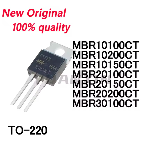 5 Chiếc Mới Chính Hãng MBR10100CT MBR10200CT MBR10150CT MBR20100CT MBR20150CT MBR20200CT MBR30100CT 