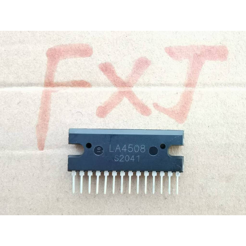 ((1 CÁI) Chip khuếch đại âm thanh LA4508 chính hãng hoàn toàn mới Khối tích hợp ZIP-14