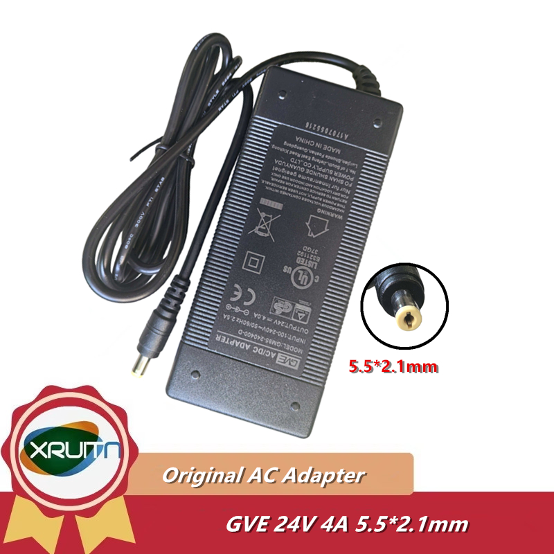 GVE GM85-240400-F GM85-240400-D AC DC Adapter 24V 4A 96W Sạc Nguồn 5.5 * 2.1mm GM95-240400-F GM95-24