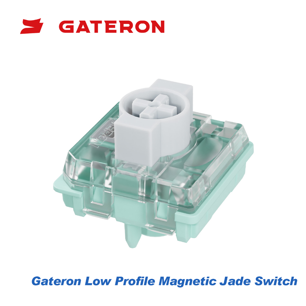 GATERON Cấu hình thấp Jade Switch Công tắc tuyến tính Hiệu ứng Hall Bàn phím chuyển đổi từ tính RT H